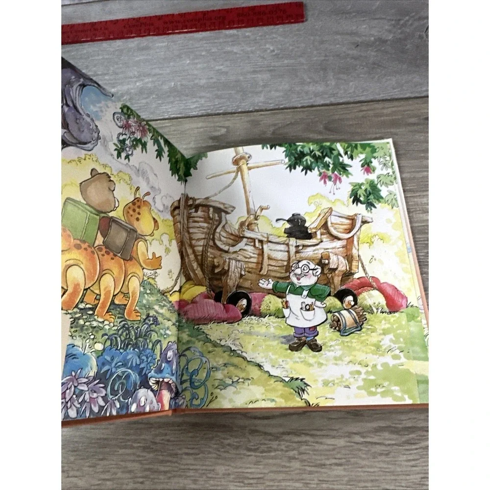 Vintage 1985 Teddy Ruxpin‎ The Airship Hardcover Book Worlds of Wonder WOW 80s